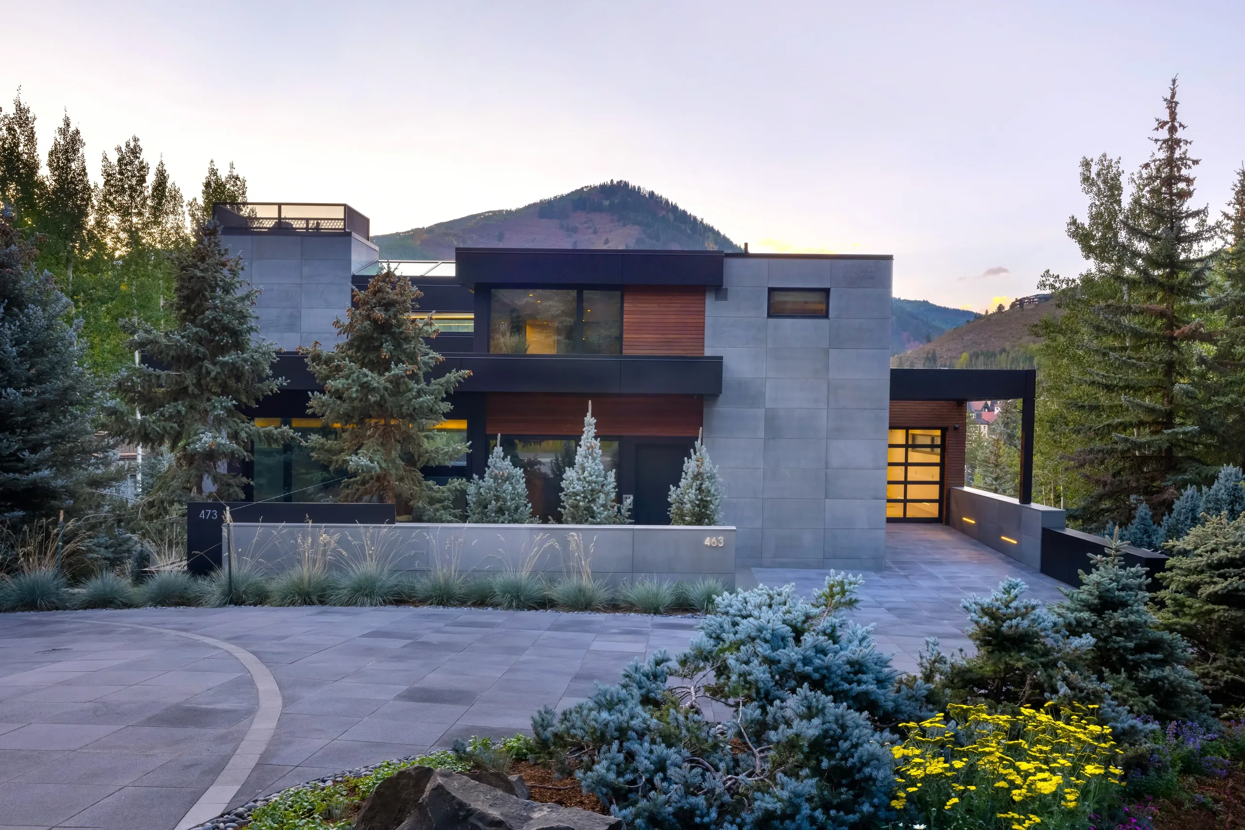 Homepage hero: Inspired — Landscape architecture for the way you live.